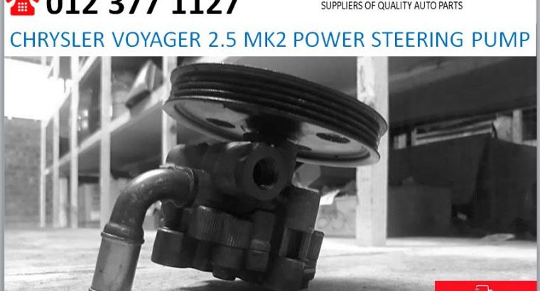 Chrysler voyager 2.5 2002-07 power steering pumps for sale