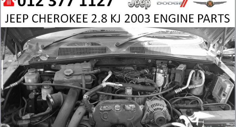 Jeep Cherokee 3.7/2.8 KJ 2002-07 engine parts for sale