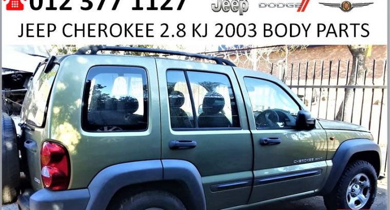 Jeep Cherokee 2.8 KJ 2003 body spares for sale