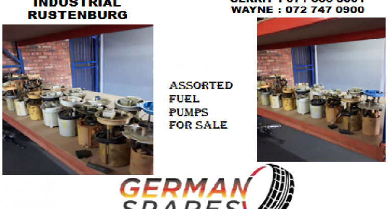 Assorted fuel pumps for sale