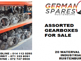 Assorted gearboxes for sale