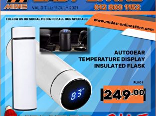 AutoGear Temperature Display Insulated Flask ONLY R249