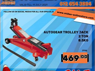 AutoGear Trolley Jack 2 Ton ONLY R469 at Wierdapark Midas!