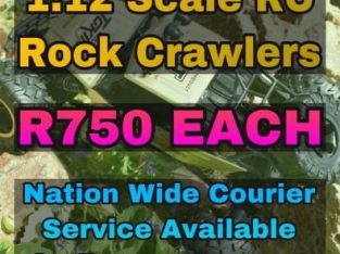 New 1:12 Scale RC Rock Crawlers