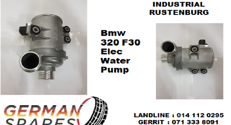 BMW 320 F30 ELEC WATER PUMP FOR SALE