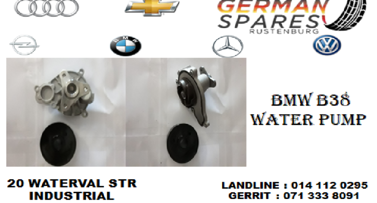 BMW B38 WATER PUMP FOR SALE