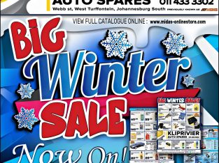 Big Winter Sale now on at Kliprivier AUTO Spares!