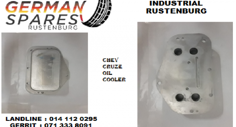 Chev Cruze oil cooler for sale