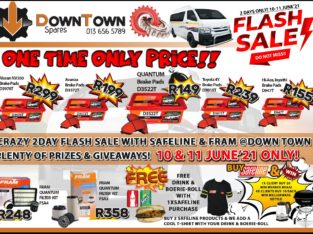 Flash Sale at Downtown Spares!