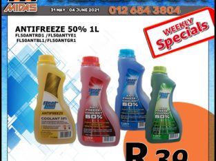 Fleet Line Antifreeze 50% 1L ONLY R39 each Wierdapark Midas!