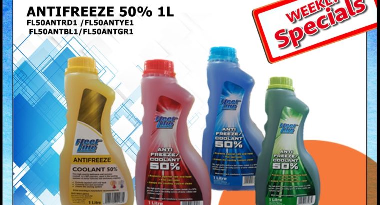 Fleet Line Antifreeze 50% 1L ONLY R39 each Wierdapark Midas!