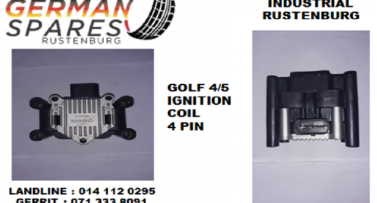Golf 4/5 ignition coil 4 pin for sale