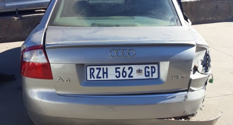 AUDI A4 1.8T STRIPPING FOR SPARES