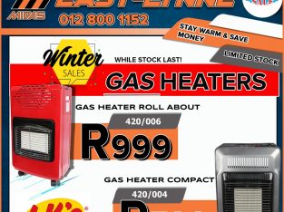 Stay Warm & Save Money on our Gas Heaters