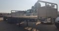 Top Trailer Superlink Flatdeck Trailer for sales front and rear.