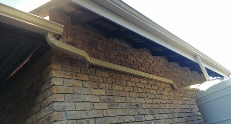 Seamless gutters and Projects