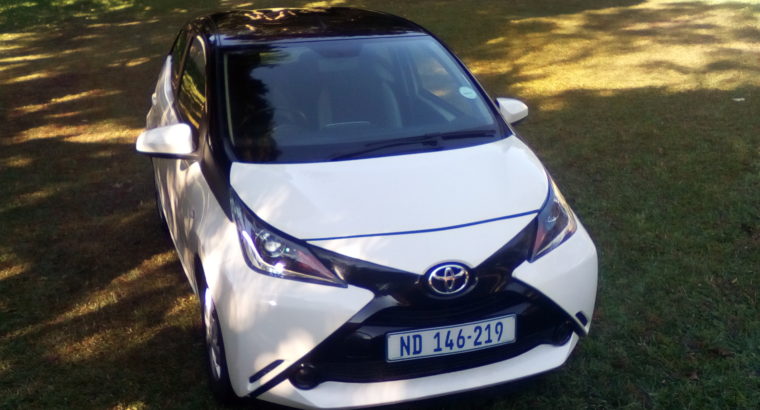 2016 TOYOTA AGO. 1.0. X.PLAY in a good condition.
