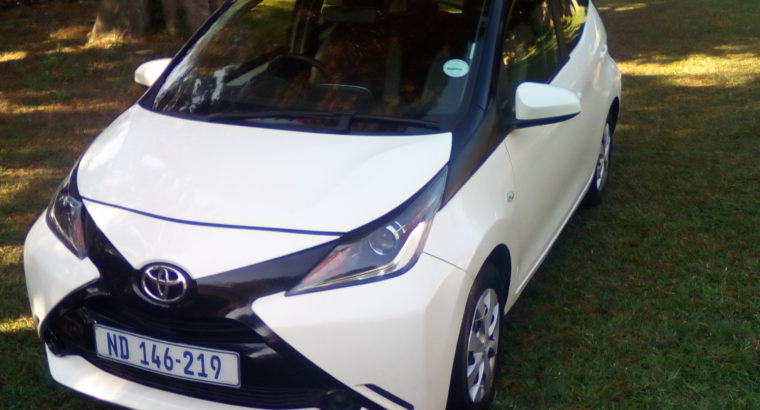 2016 TOYOTA AGO. 1.0. X.PLAY in a good condition