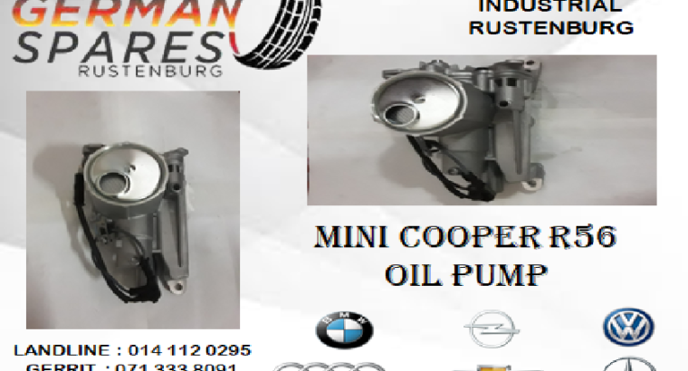 MIN COOPER R56 OIL PUMP FOR SALE