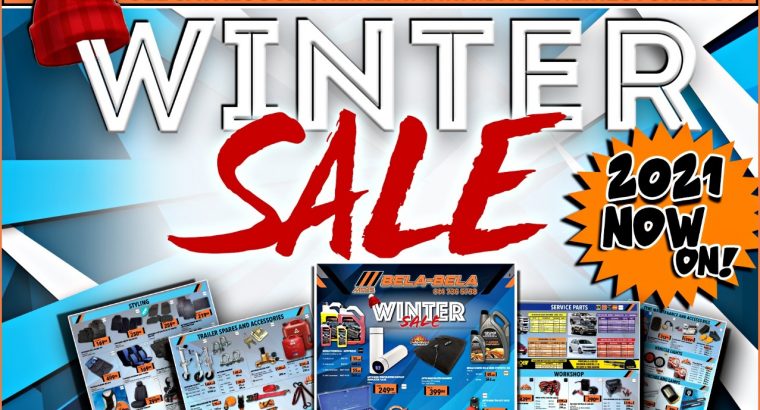 Winter Sale now on at Midas Bela Bela!