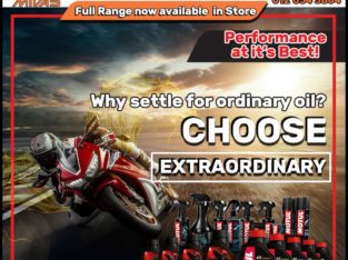 Full Range Motul Oil now available Wierdapark Midas!