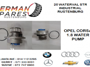 Opel Corsa 1.8 water pump for sale