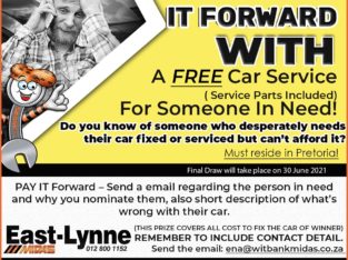 Pay it Forward with a FREE Car Service for Someone in Need!