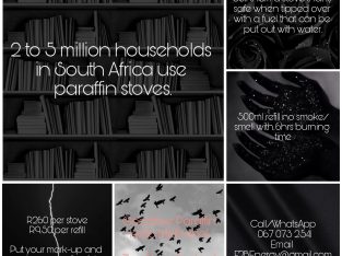 Make a lucrative income selling safe alternative to paraffin stov