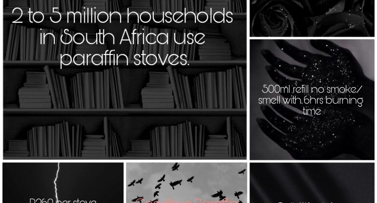 Make a lucrative income selling safe alternative to paraffin stov