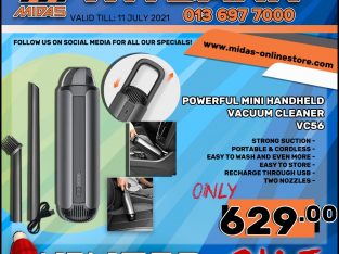 Powerful Mini Handheld Vacuum Cleaner ONLY R629 at Midas Witbank!