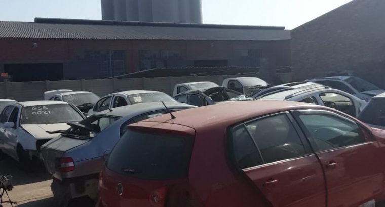 New and used cars stripping for spares