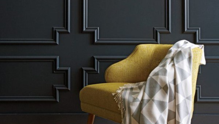 Wallpaper and Dado rail installation