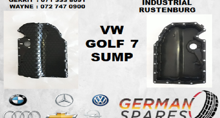 VW GOLF 7 SUMP FOR SALE
