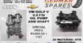 VW GOLF V 2.0 FSI OIL PUMP AND SHAFT FOR SALE