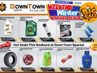 Weekend Winter Warmer Deals at Downtown Spares!