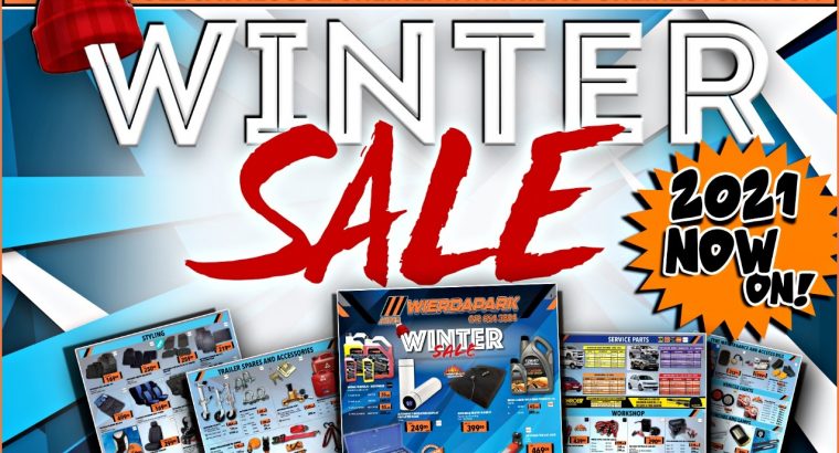 Winter Sale 2021 now on at Wierdapark Midas!