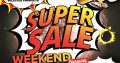 SUPER SALE Weekend 25-27 June!