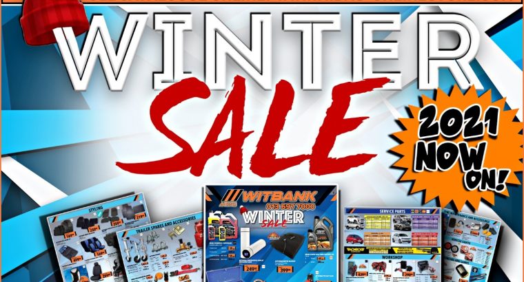 Winter Sale now on at Midas Witbank!