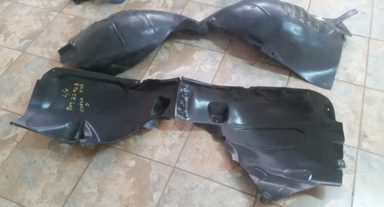 Fender liners for sale on Opel Chev Suzuki and Haval