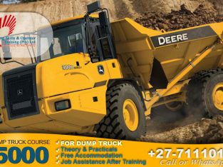 dump truck machine training in fochville, rustenburg 0711101491