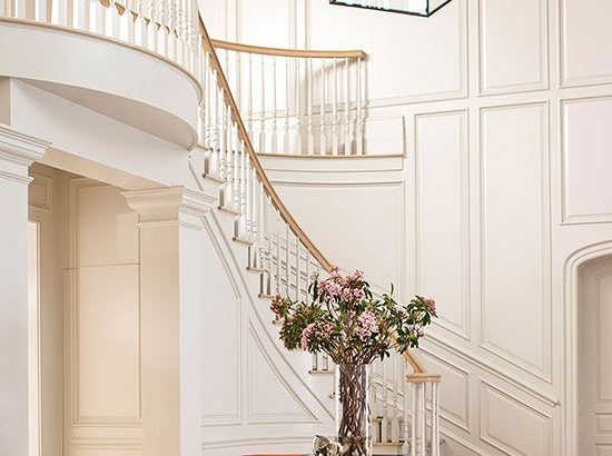 Wallpaper and Dado rail installation