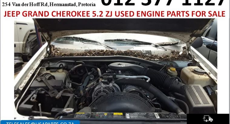 Jeep Grand Cherokee 5.2 ZJ 1992-98 used engine parts for sale