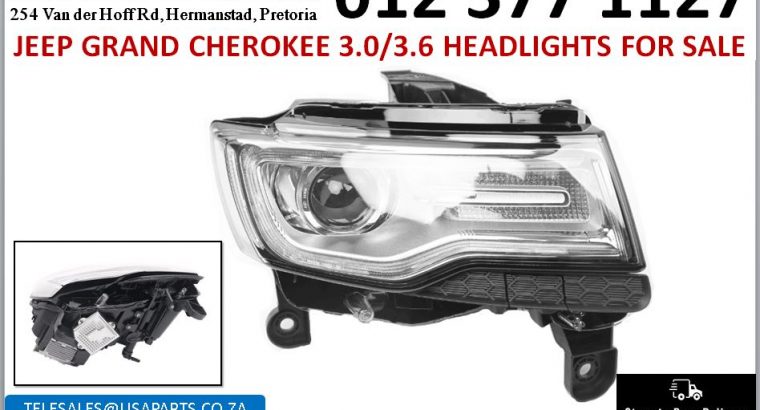 Jeep Grand Cherokee 3.0/3.6 Wk2 new headlights for sale