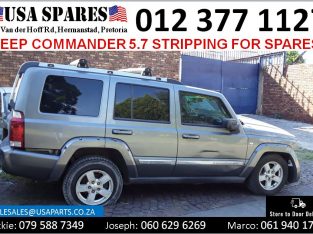 Jeep Commander 5.7 2006-2010 stripping for spares