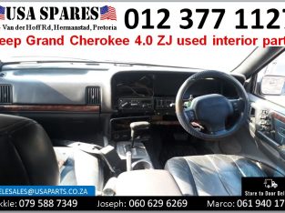 Jeep Grand Cherokee 4.0 ZJ 1992-1998 used interior parts for sale