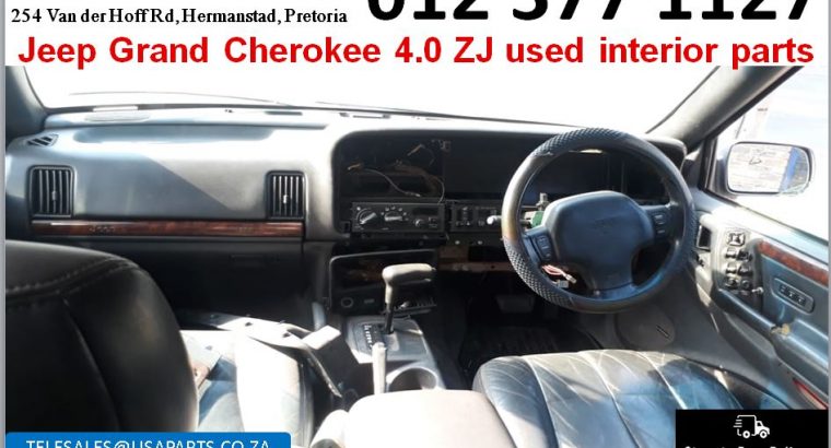 Jeep Grand Cherokee 4.0 ZJ 1992-1998 used interior parts for sale