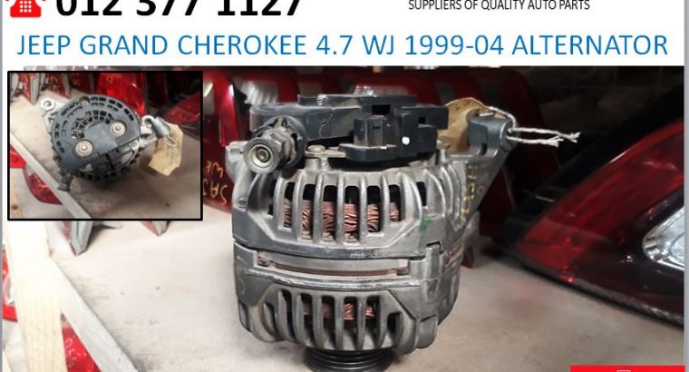 Jeep Grand Cherokee 4.7 WJ 1999-04 used alternator for sale
