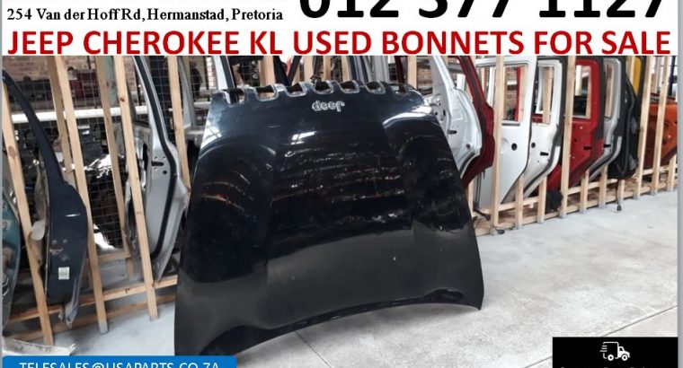 Jeep Cherokee 2.4/3.2 KL 2013-21 used bonnets for sale