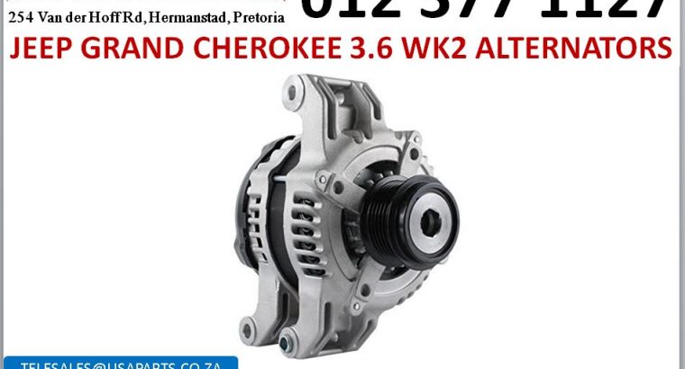 Jeep Grand Cherokee 3.6 WK2 2011-2019 alternators for sale