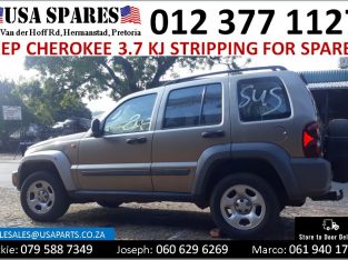 Jeep Cherokee 3.7 KJ 2002-2007 stripping for used spares